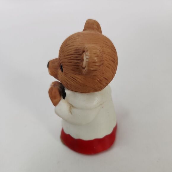 VINTAGE Christmas Choir Boy Bears HOMCO 5100 Set of 3 Singing w/ Candle & Hymnal - Picture 9 of 16